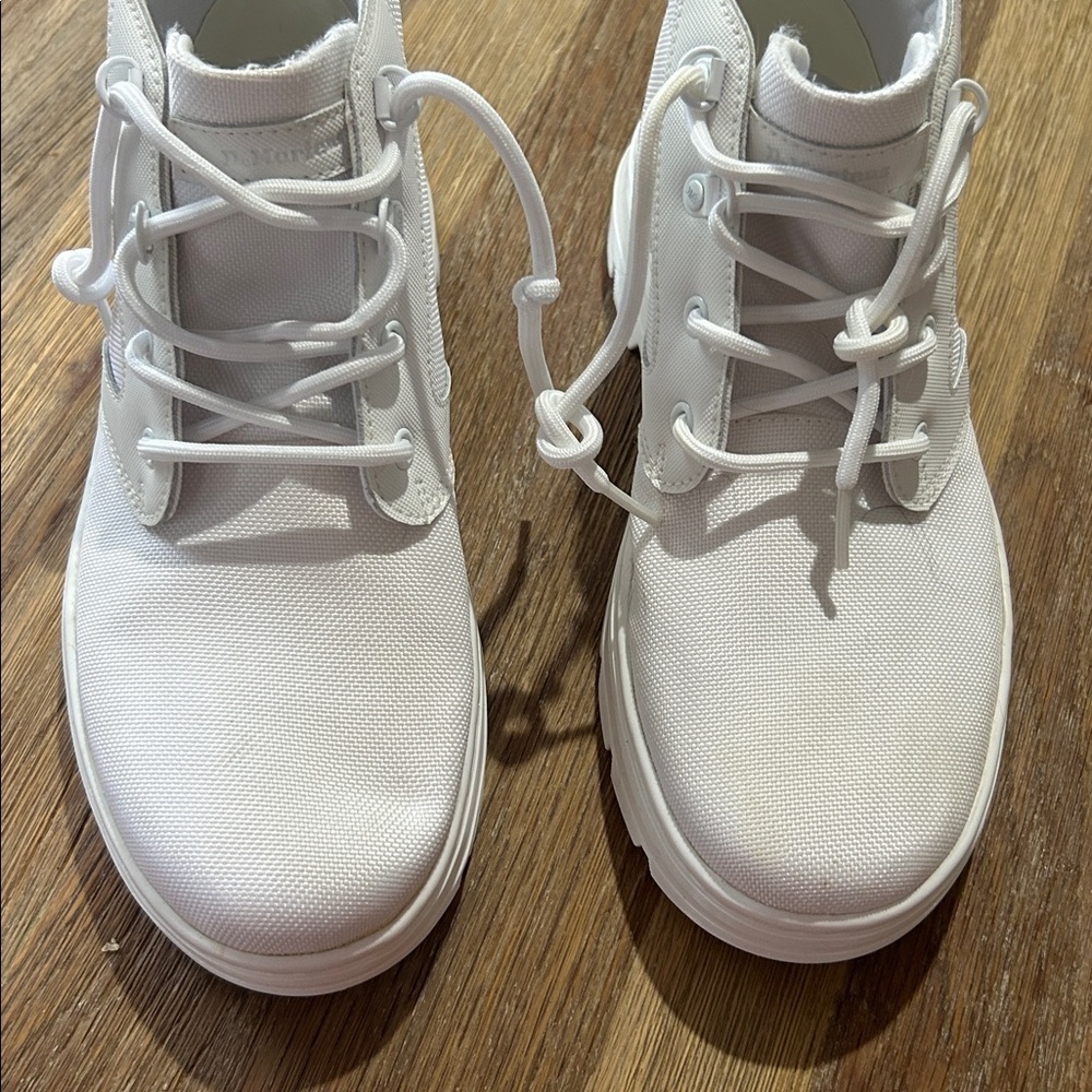 Dr Martens Unisex Limited Edition White Bonny Cammo Boots US 9 L - Picture 11 of 12